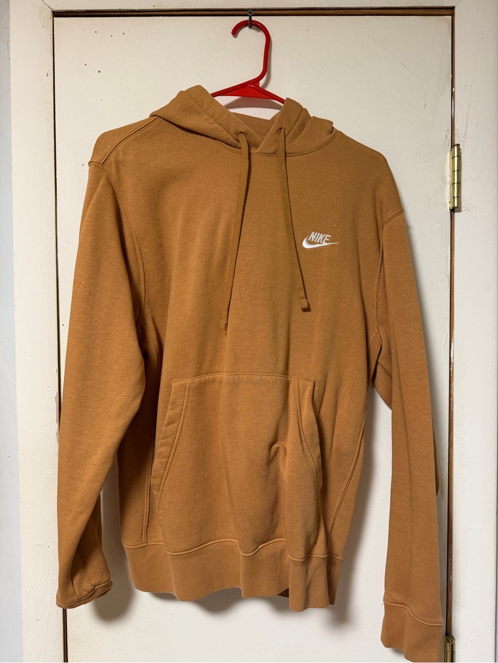 Nike Men’s Pullover Hoodie & sweats in Camel Brown good as new